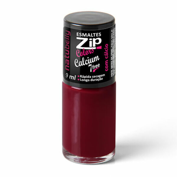 Esmalte Zip Colors Sedutora A Natubelly, preocupada com a saúde das consumidoras está renovando a fórmula da sua linha de esmaltes. Eles agora serão menos agressivos e livres de algumas substâncias consideradas tóxicas.